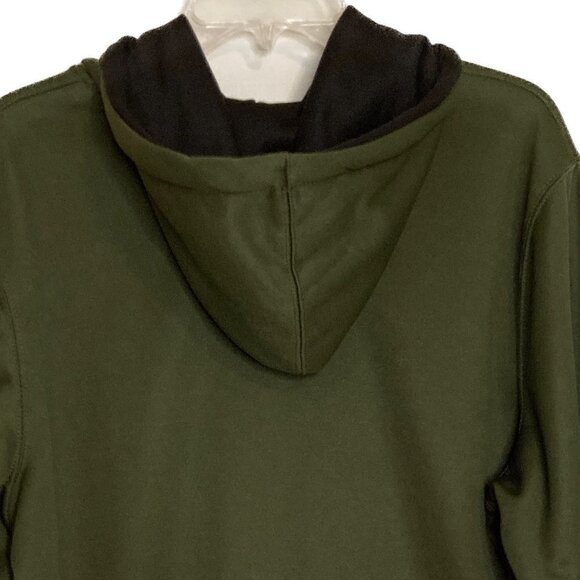 Realtree Green Camo Antlers Hunting Hoodie Sweatshirt Size Large - Picture 5 of 6